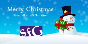 Merry Christmas from sfG Software