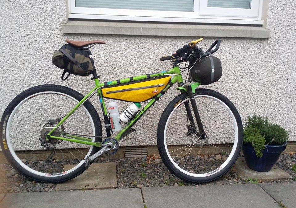 Fraser sets off on the Highland Trail