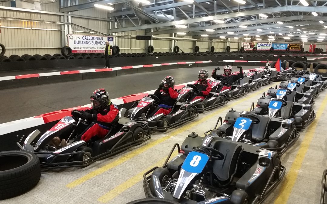 We went karting at IKR!